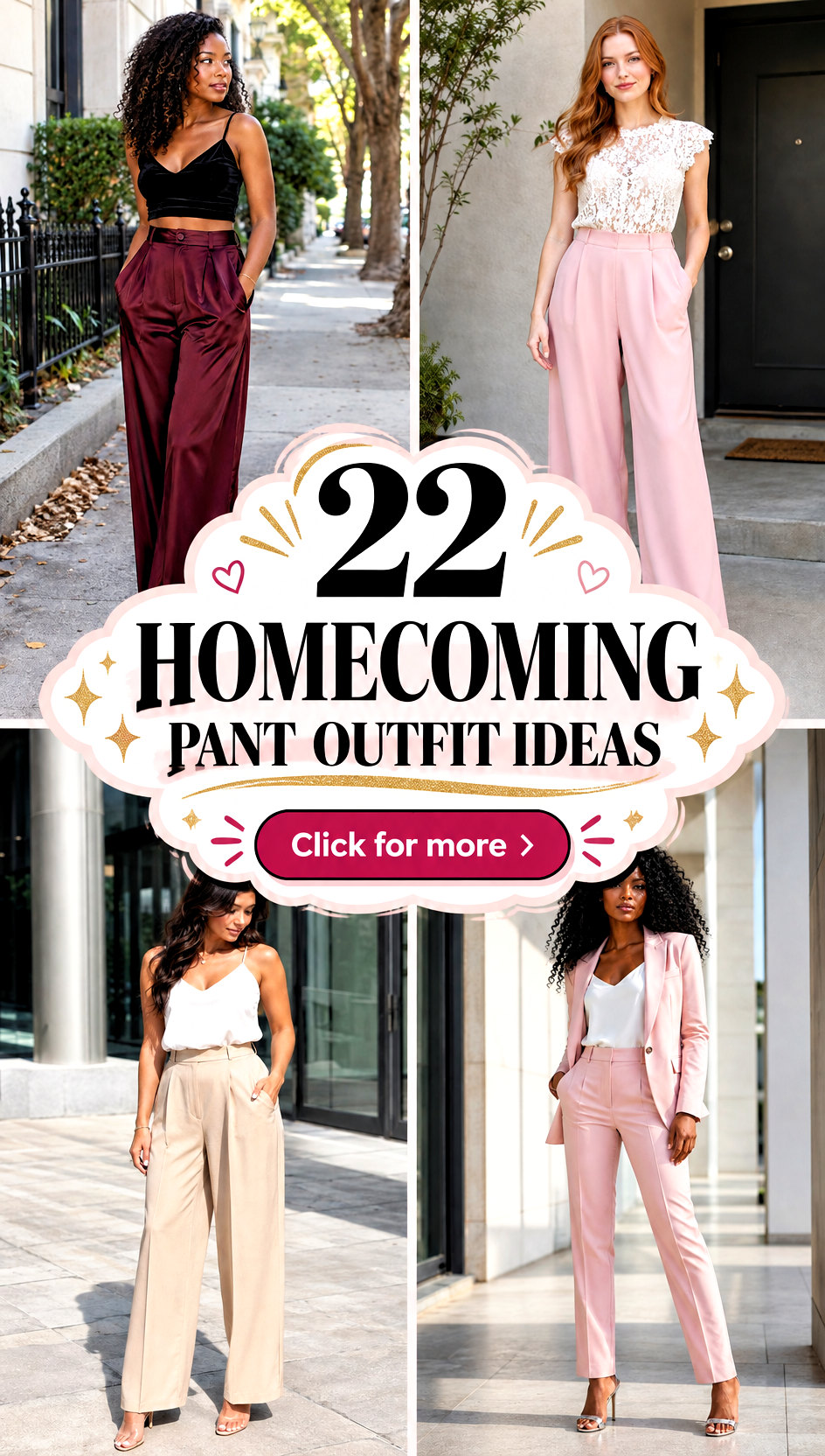 22 homecoming pant outfit ideas - 22 homecoming pant outfit ideas