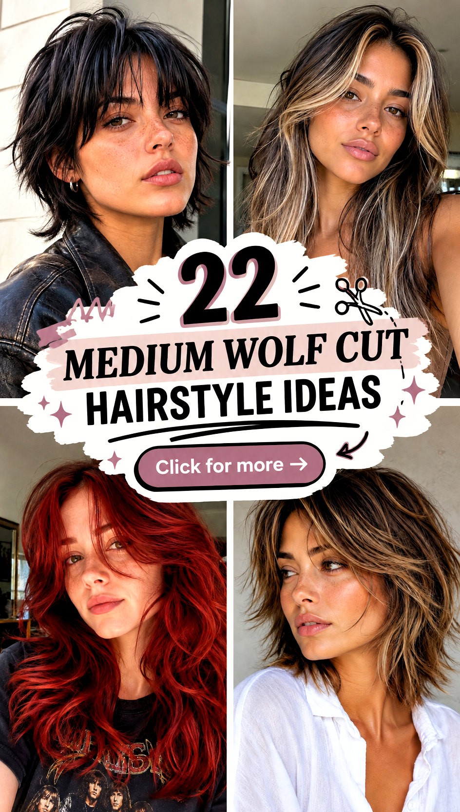 22 medium wolf cut hairstyle ideas - 22 medium wolf cut hairstyle ideas
