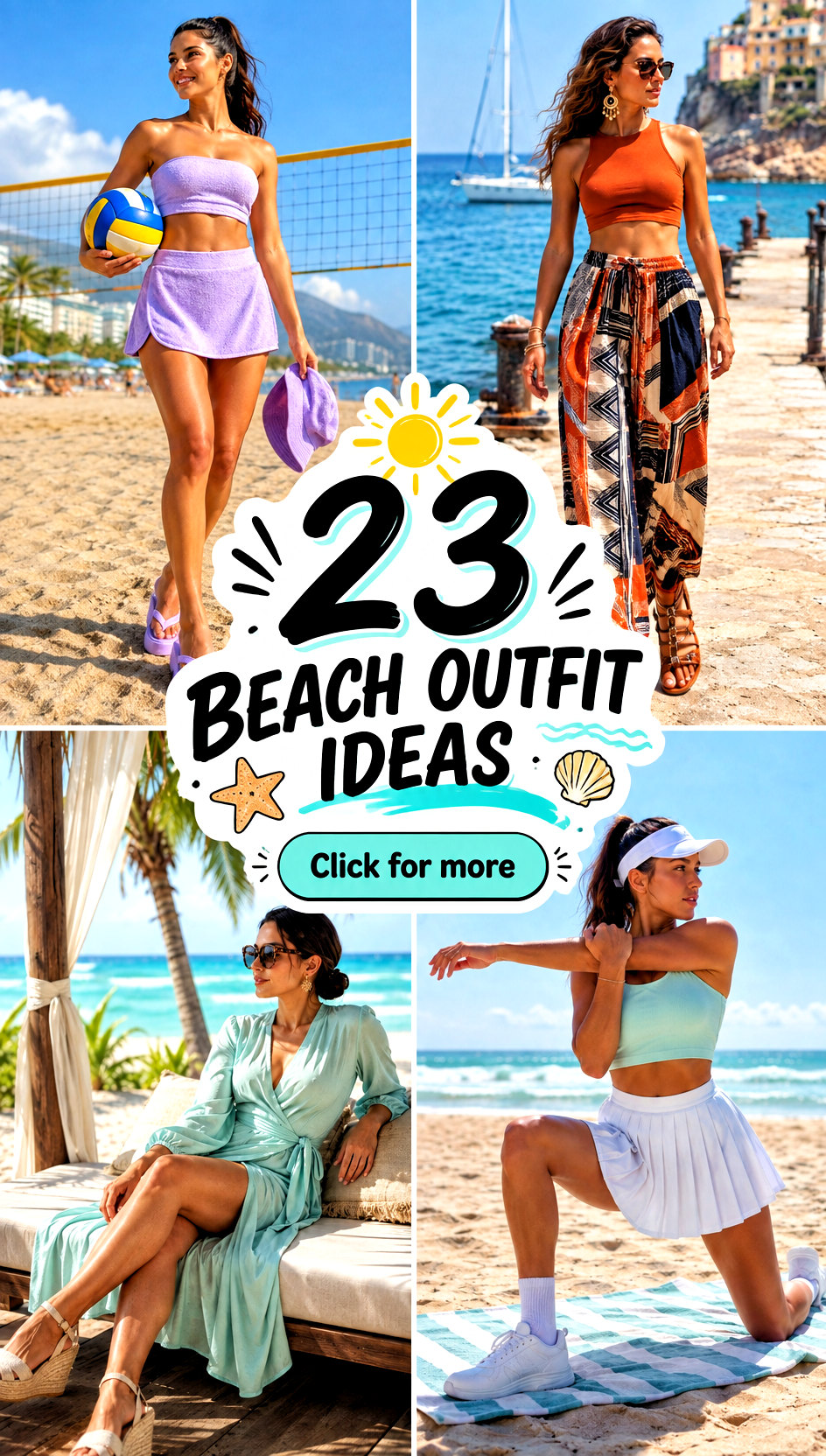 23 Beach Outfit Ideas - 23 Beach Outfit Ideas