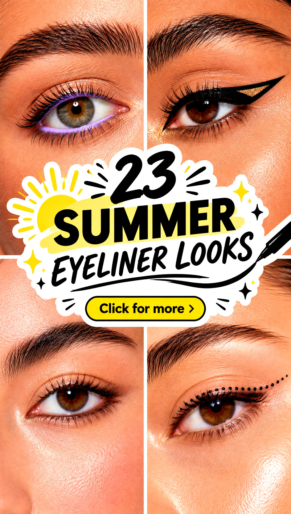 23 Summer Eyeliner Looks - 23 Summer Eyeliner Looks