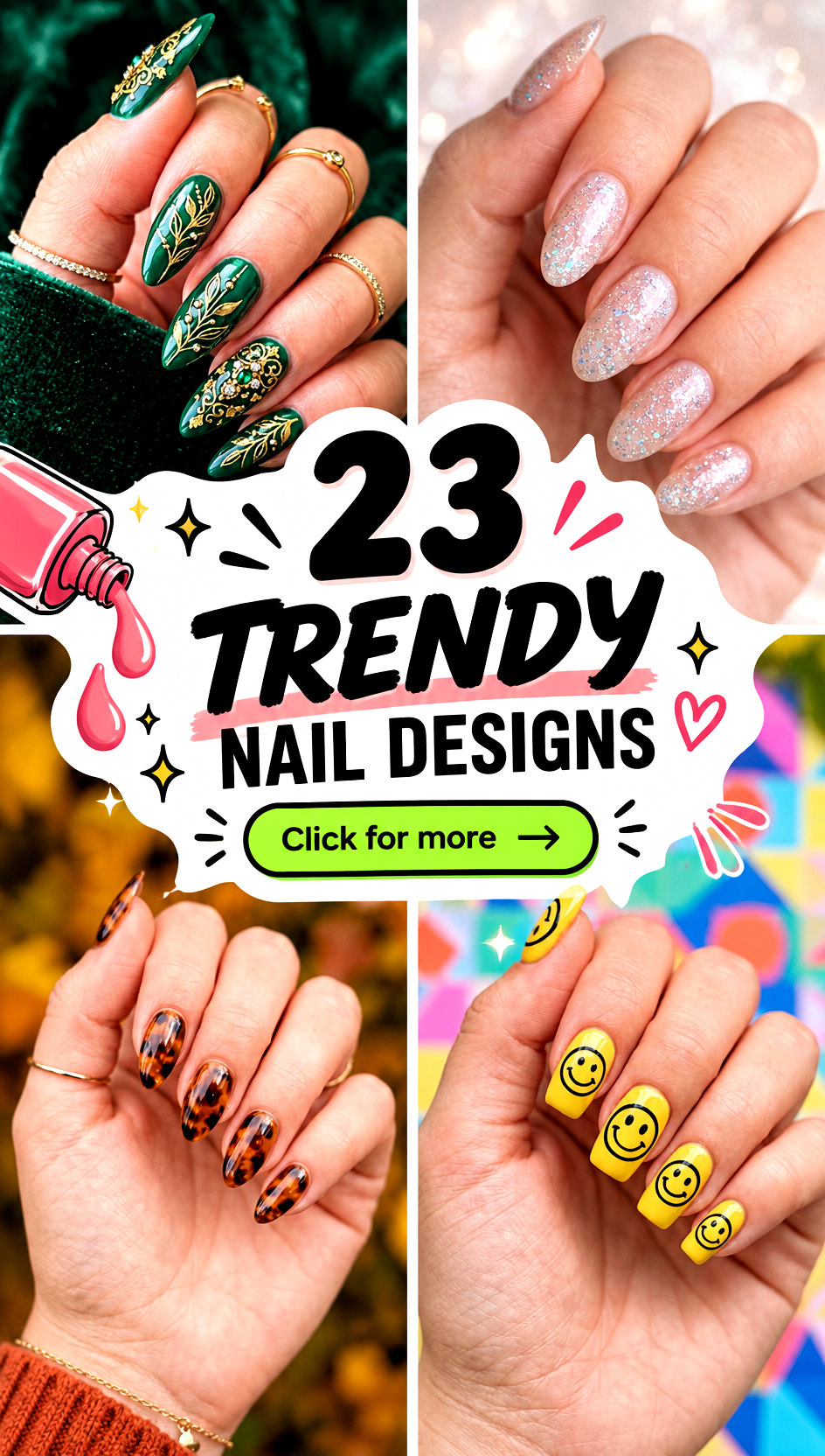 23 Trendy Nail Designs - 23 Trendy Nail Designs