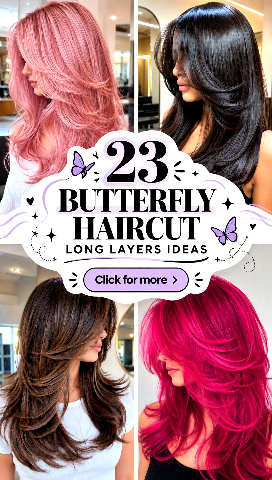 23 butterfly haircut long layers ideas - 23 butterfly haircut long layers ideas