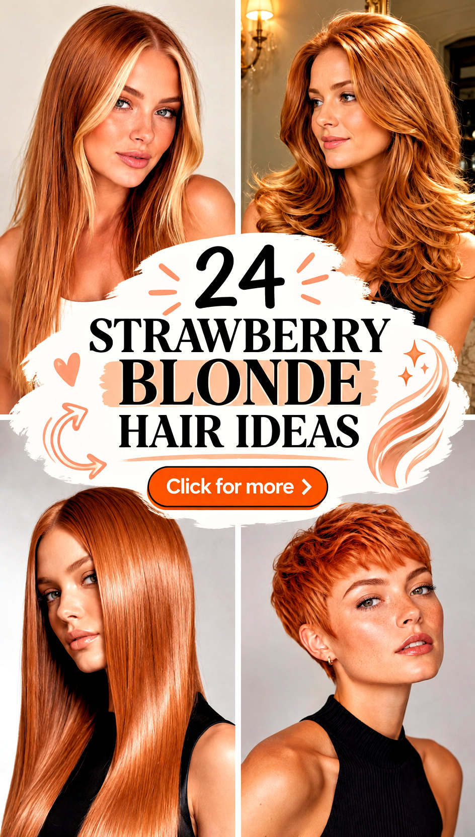 24 Strawberry Blonde Hair Ideas - 24 Strawberry Blonde Hair Ideas