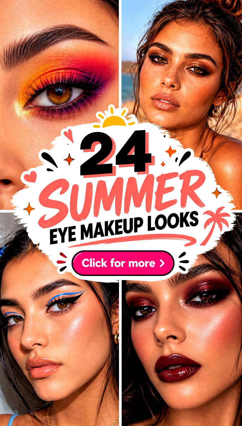 24 Summer Eye Makeup Looks - 24 Summer Eye Makeup Looks