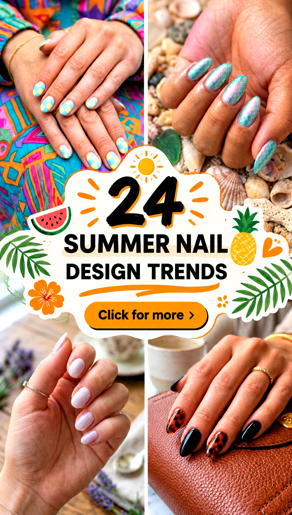 24 Summer Nail Design Trends - 24 Summer Nail Design Trends