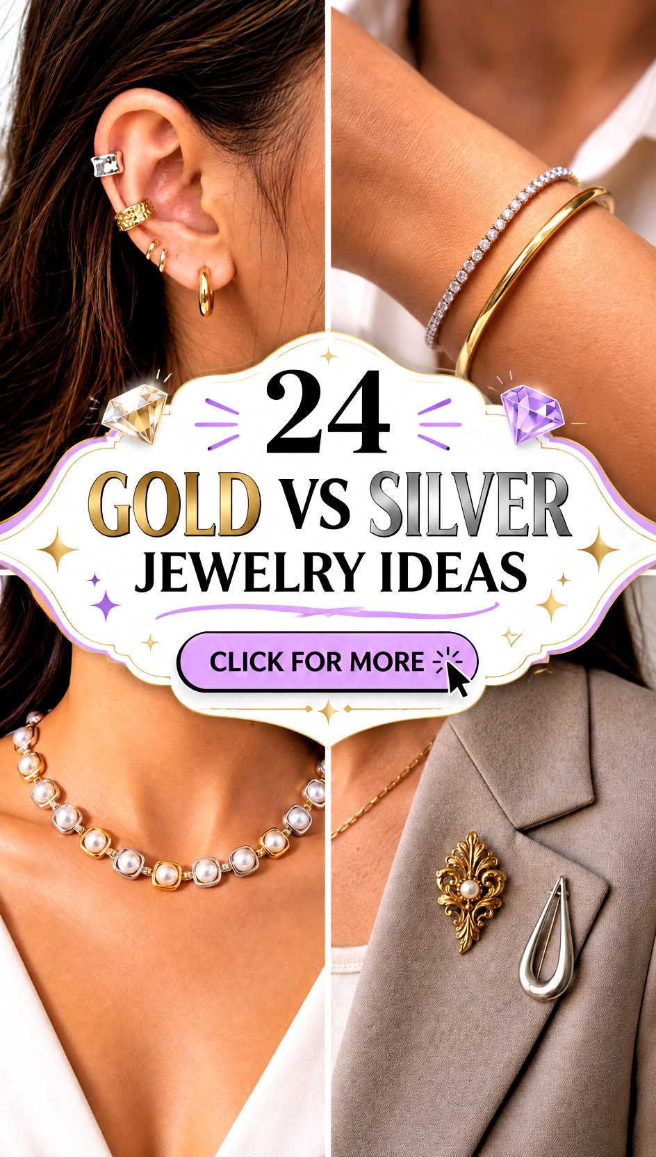 24 gold vs silver jewelry ideas - 24 gold vs silver jewelry ideas