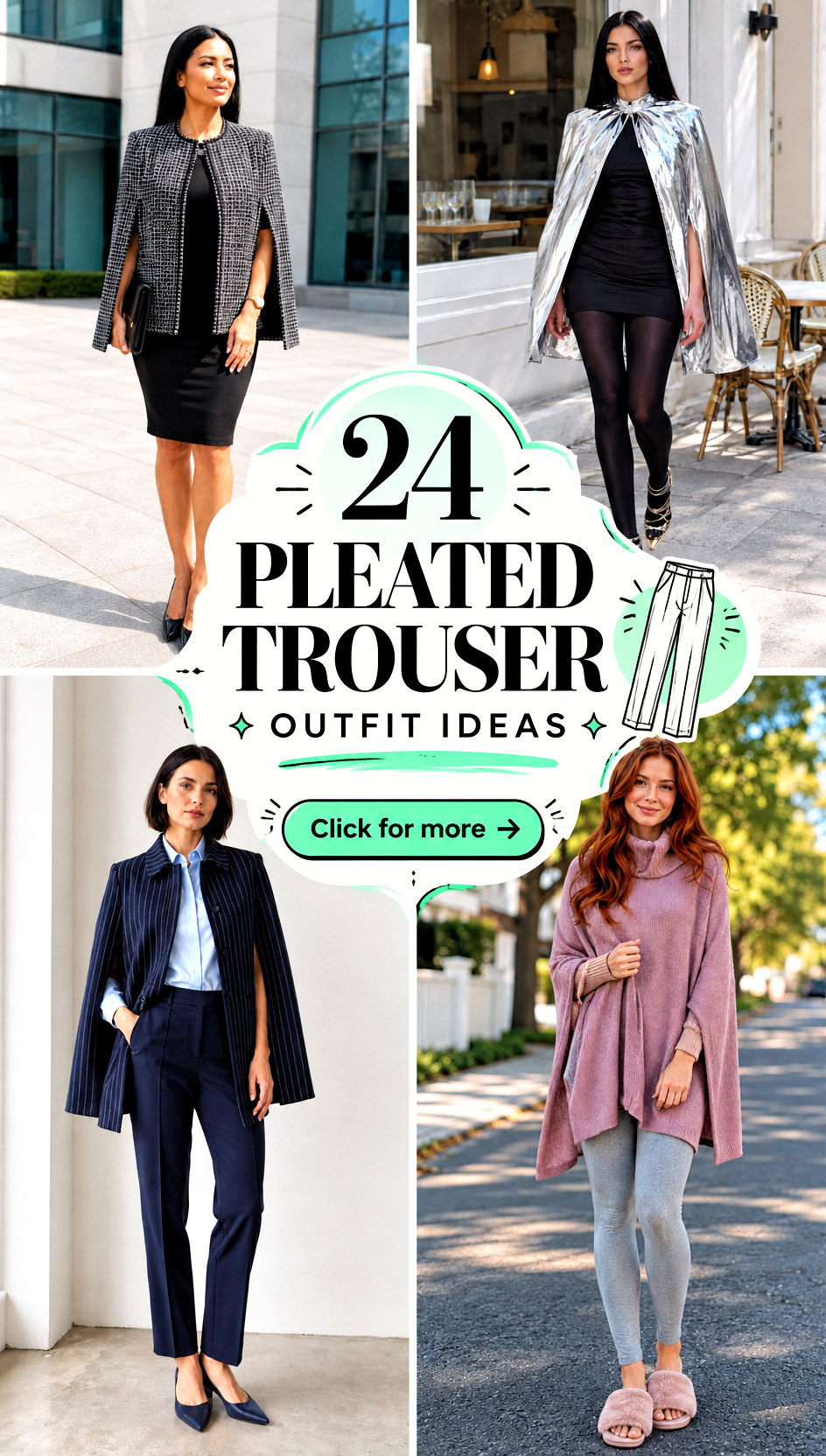 24 pleated trouser outfit ideas - 24 pleated trouser outfit ideas