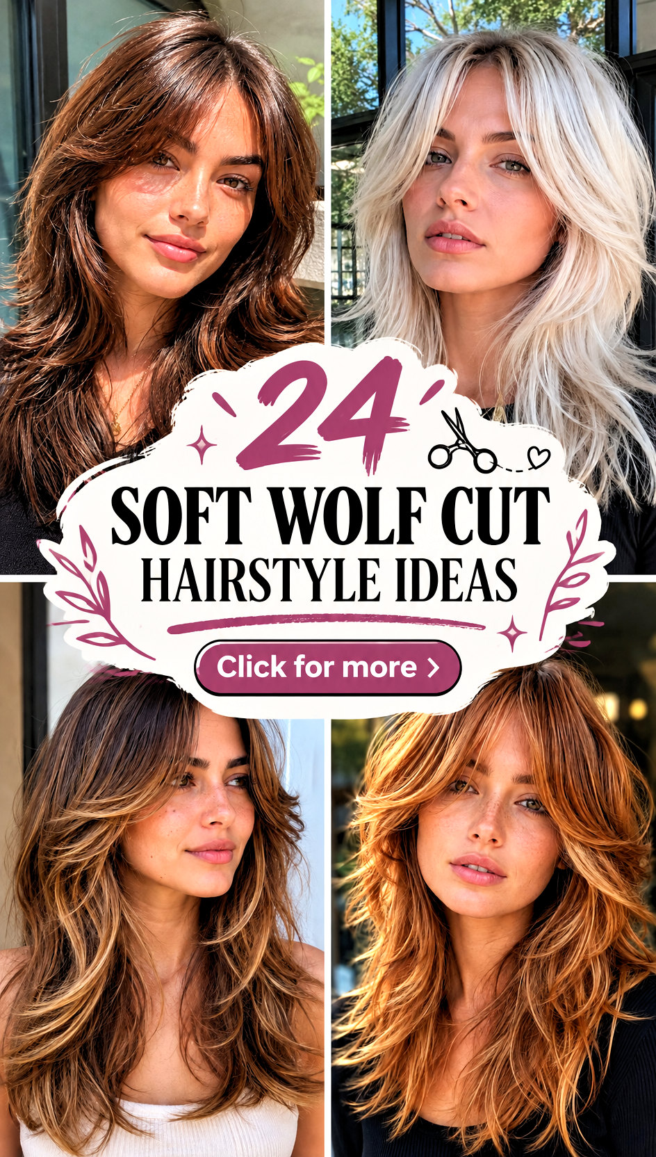 24 soft wolf cut hairstyle ideas - 24 soft wolf cut hairstyle ideas