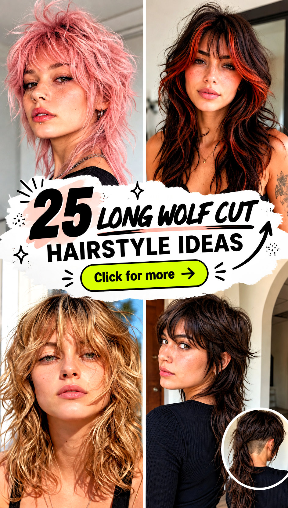 25 long wolf cut hairstyle ideas - 25 long wolf cut hairstyle ideas
