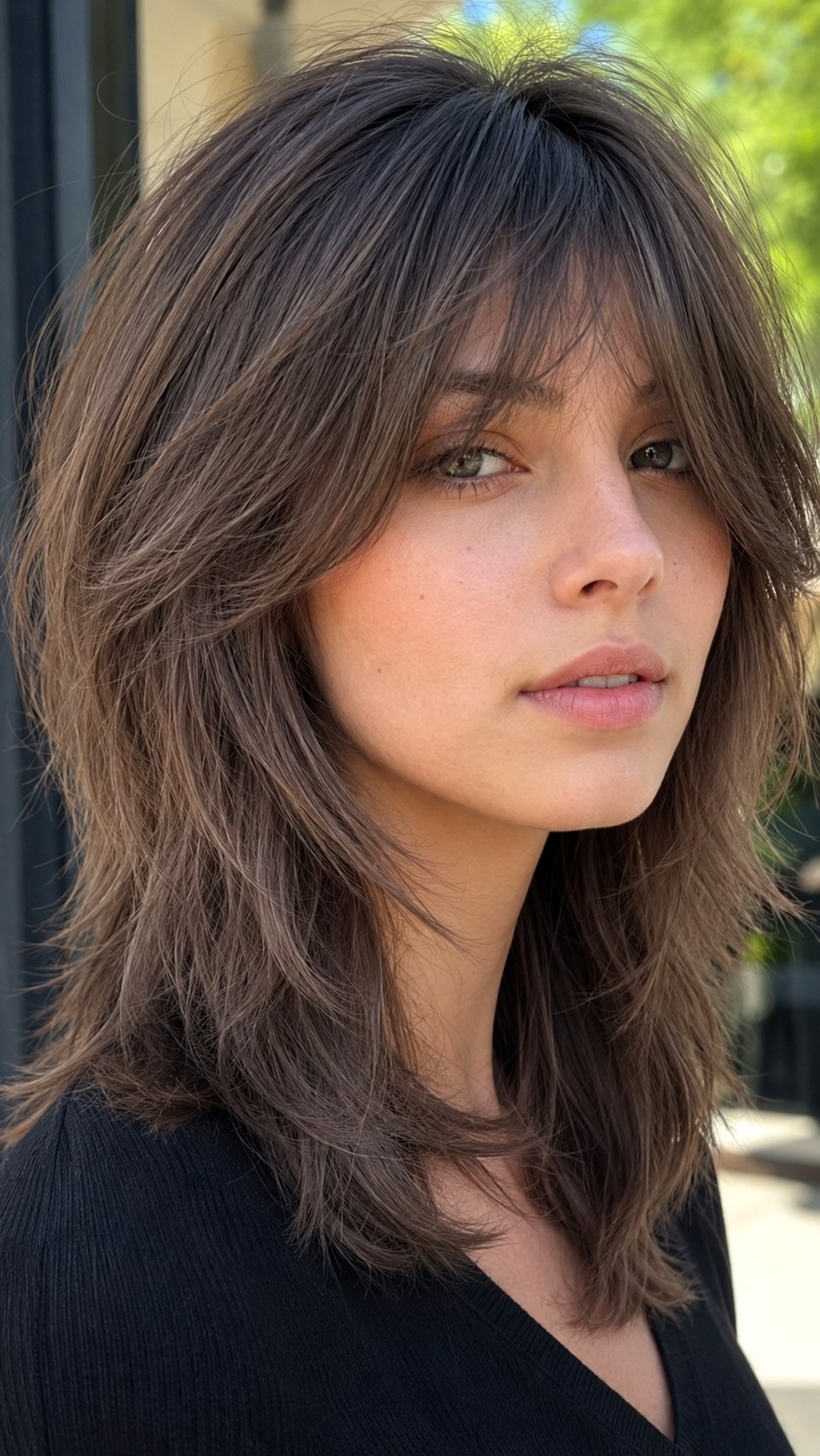 Ash Brown Soft Wolf Cut - 24 soft wolf cut hairstyle ideas