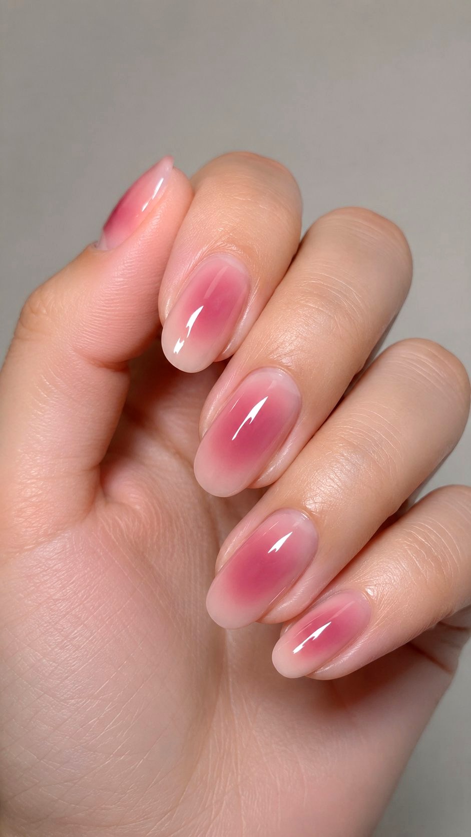 Aura Glaze Dusty Pink Nails - 20 Desert Rose Pink Nail Ideas