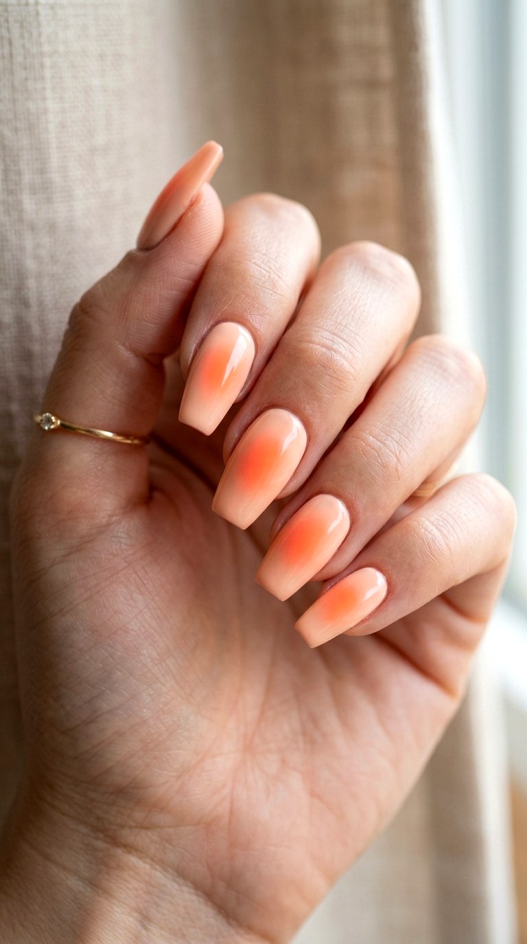 Aura Nails With Pastel Halos - 22 Summer Nail Art Ideas