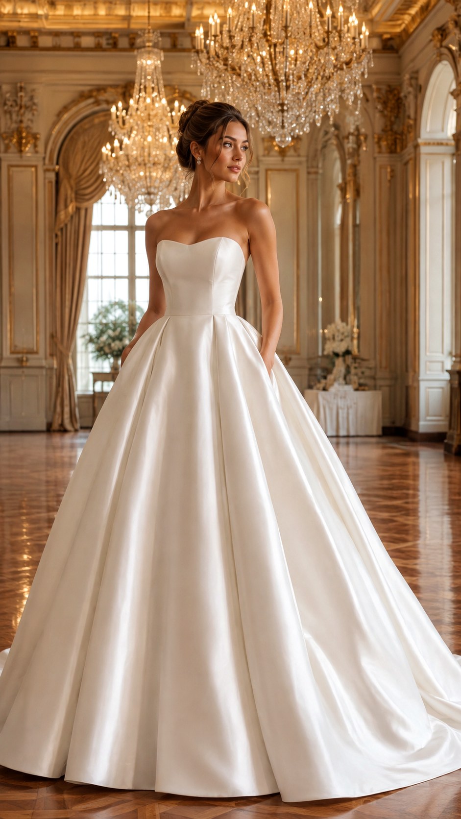 Ballgowns With Hidden Pockets - 22 Dream Wedding Dresses Ideas