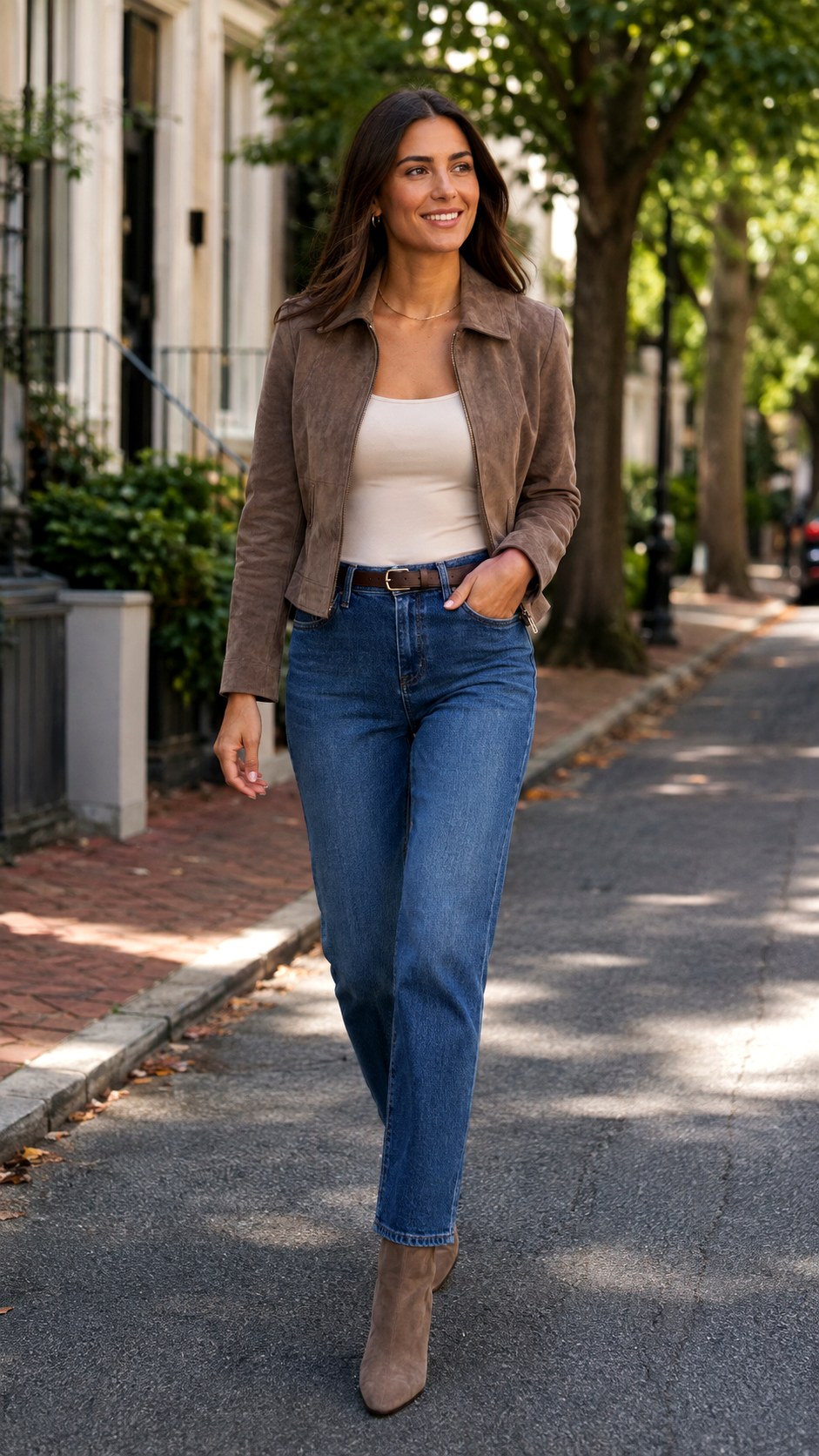 Belted Senior Jean Style Outfits - 25 senior jean outfit ideas