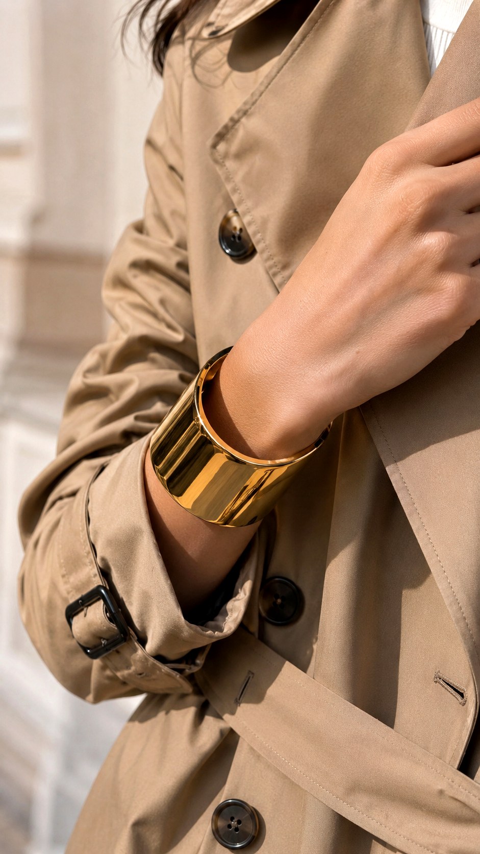 Bold Oversized Cuff Bracelets - 21 jewelry inspo gold ideas
