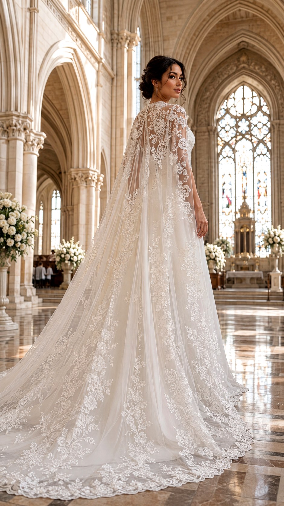 Bridal Cape Wedding Dresses - 22 Dream Wedding Dresses Ideas