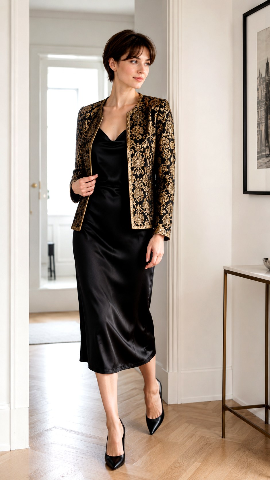 Brocade Jacket Opera Outfit - 20 opera outfit ideas