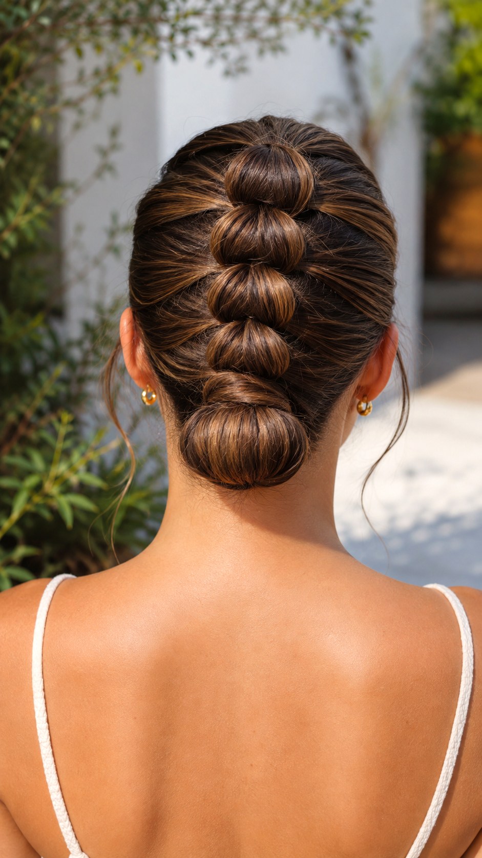 Bubble Braid Transition Low Bun - 23 low bun prom hairstyles ideas