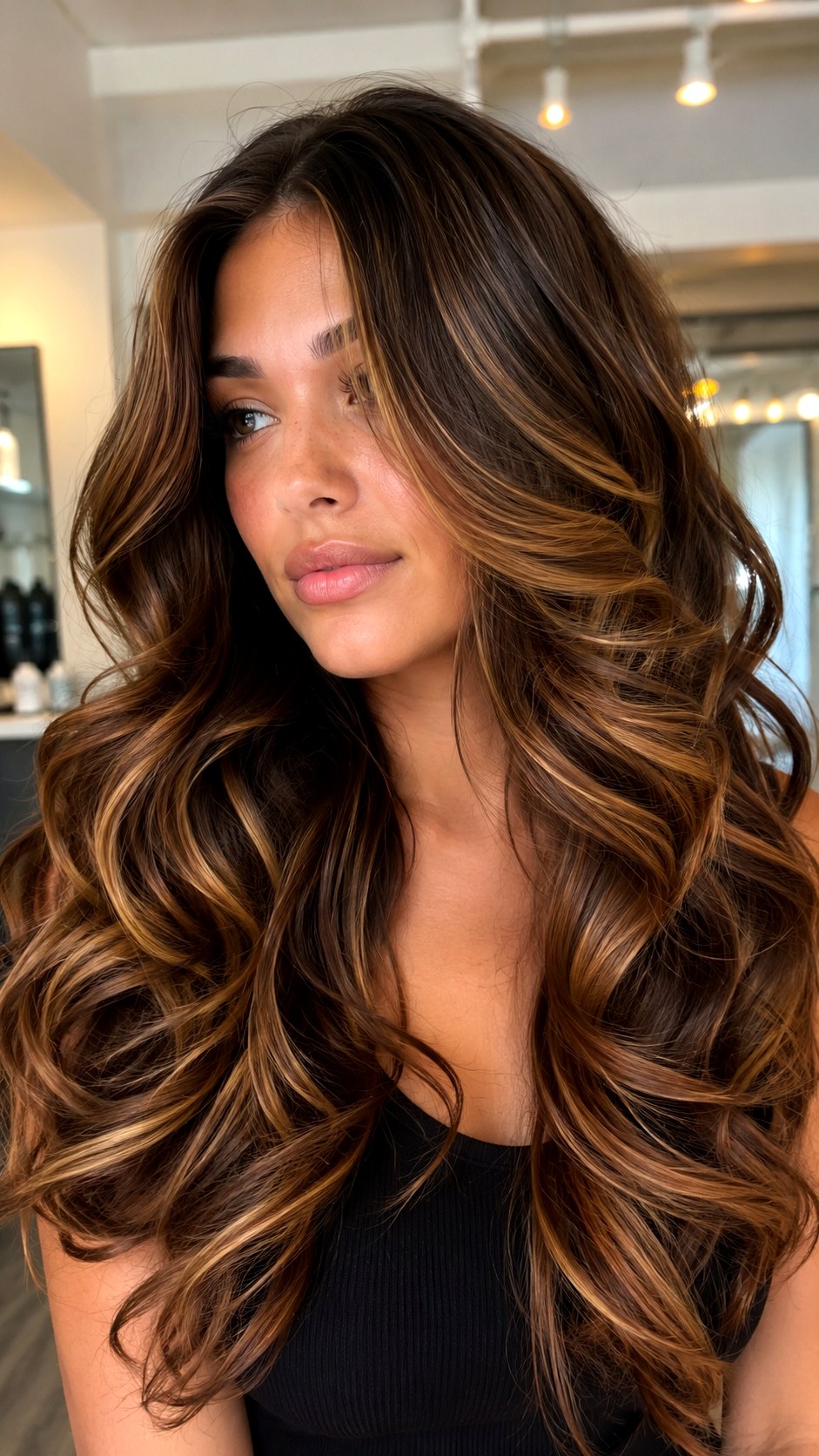 Caramel Ribbons Hair Color Ideas - 21 Hair Dye Color Ideas