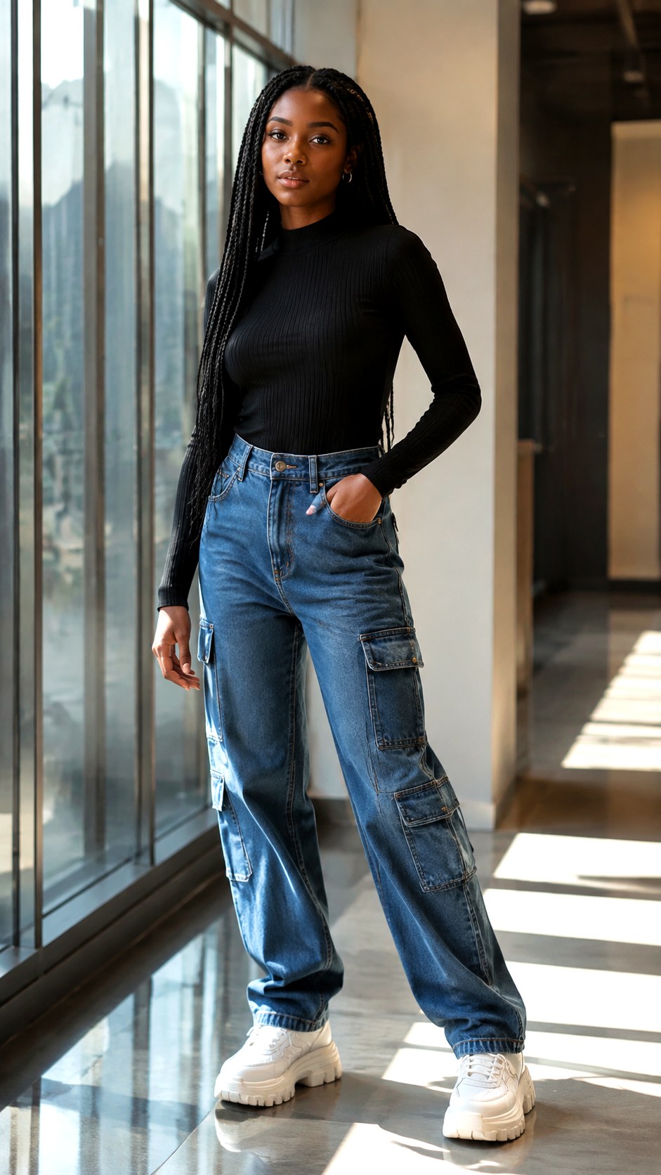 Cargo Jean OOTD Styling Ideas - 22 jean ootd outfit ideas