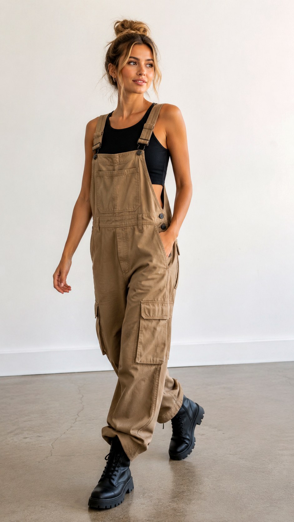 Cargo Overall Homecoming Outfit - 24 homecoming overall outfit ideas