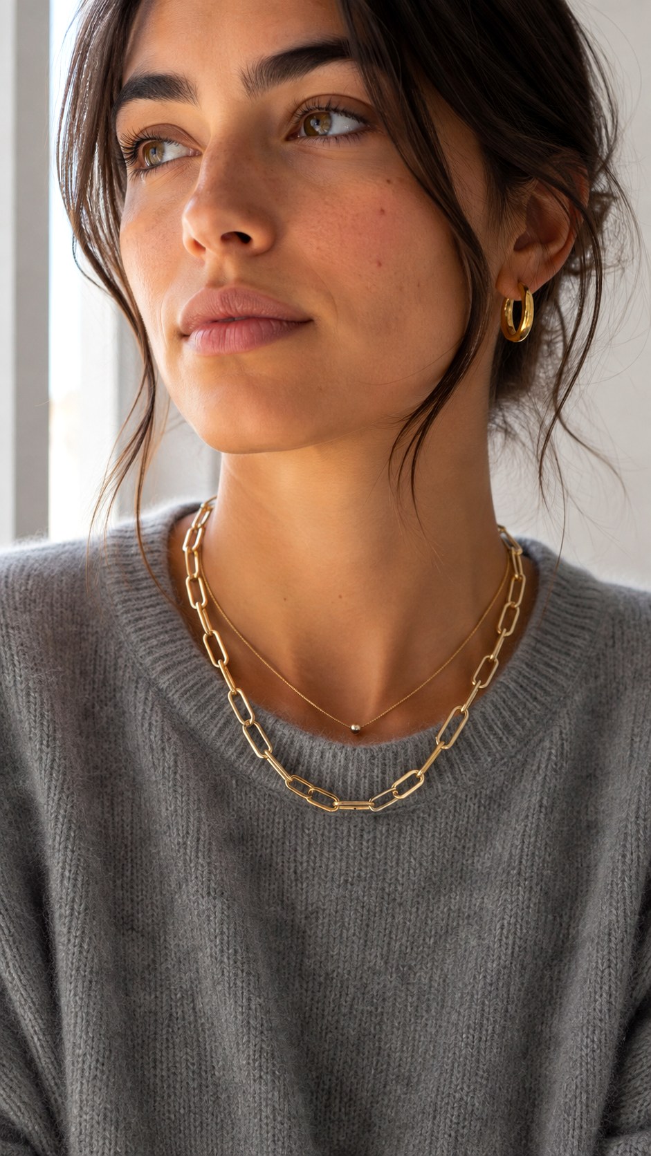 Chunky Paperclip Link Chains - 21 jewelry inspo gold ideas