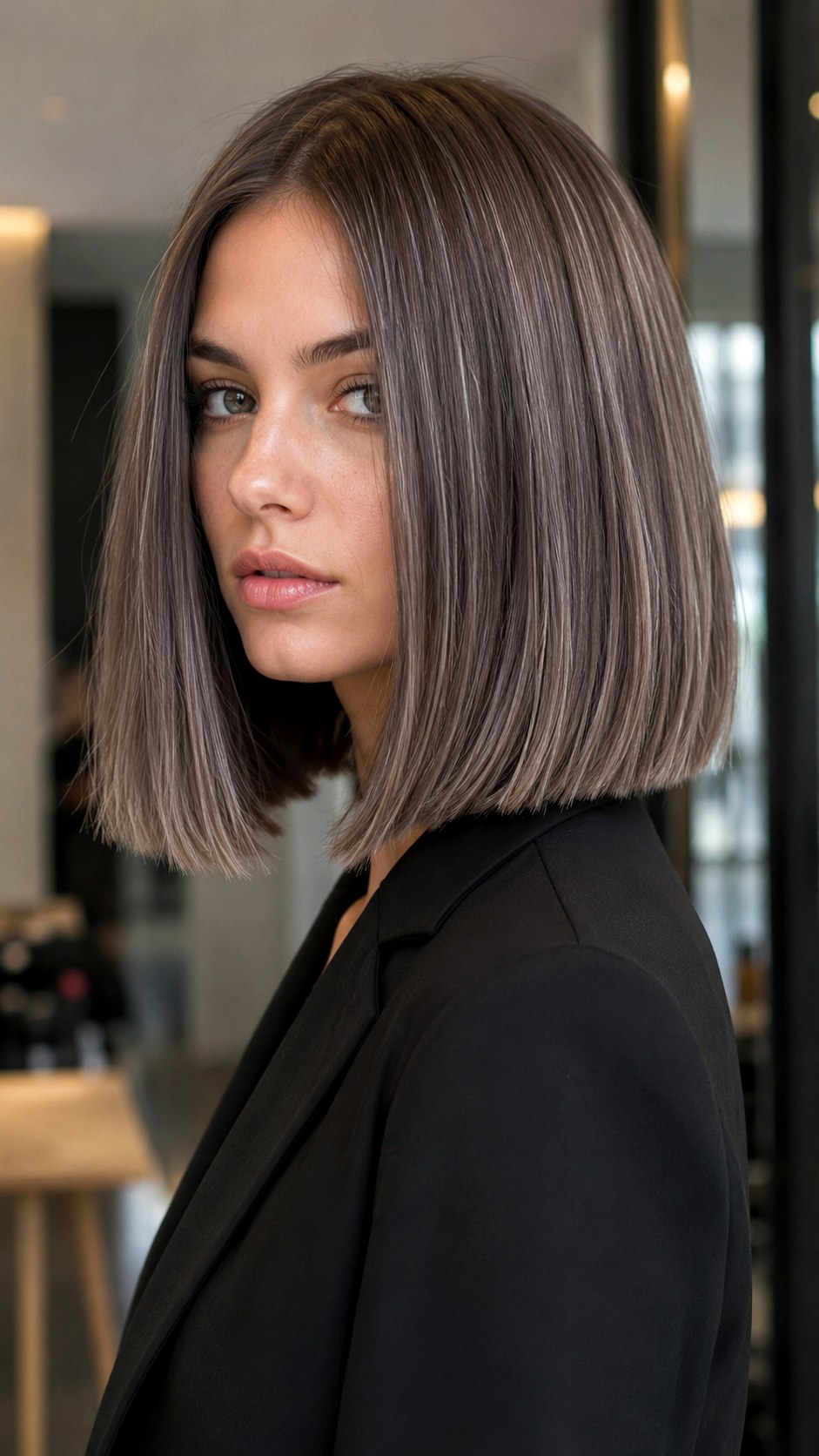 Cool Toned Mushroom Brown Ash Blend - 24 Brunette Hair Color Ideas