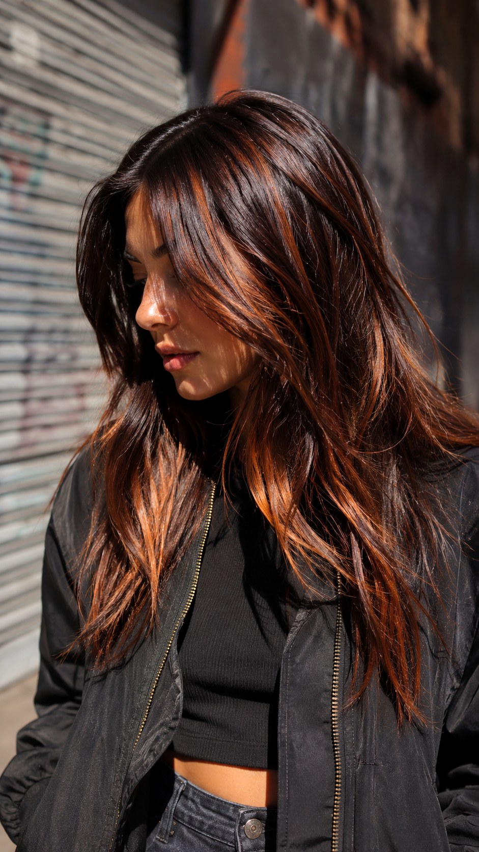 Copper Infused Brown - 21 Sun-Kissed Brown Hair Ideas