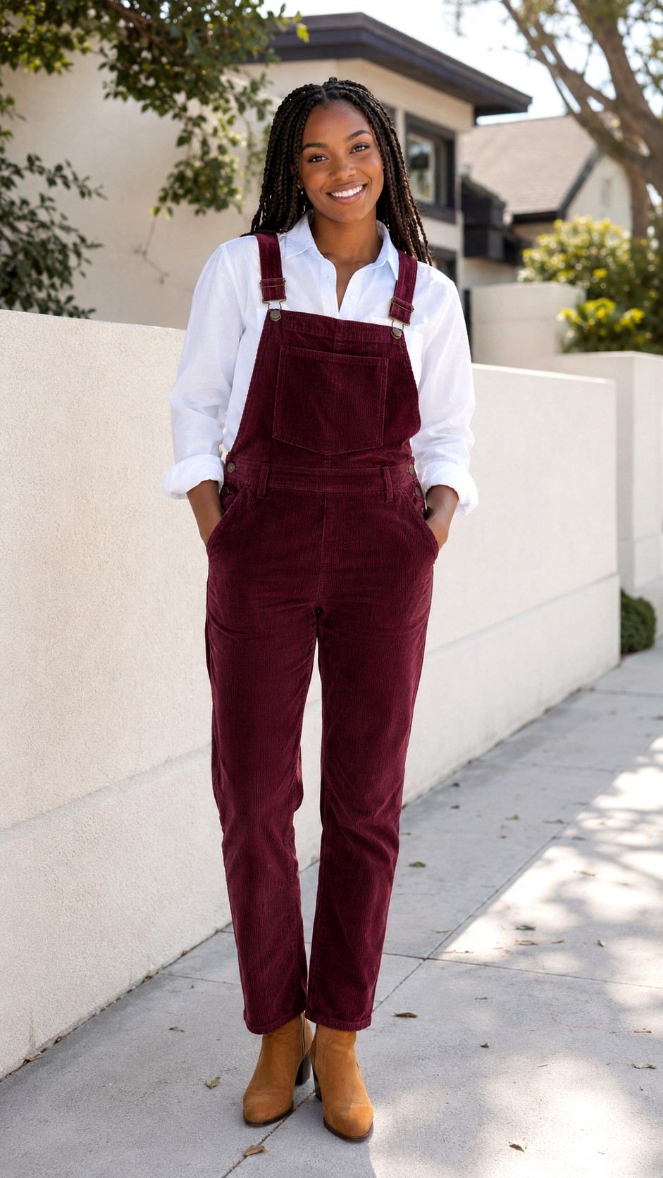 Corduroy School Spirit Overalls Aesthetic - 21 school spirit overall outfit ideas