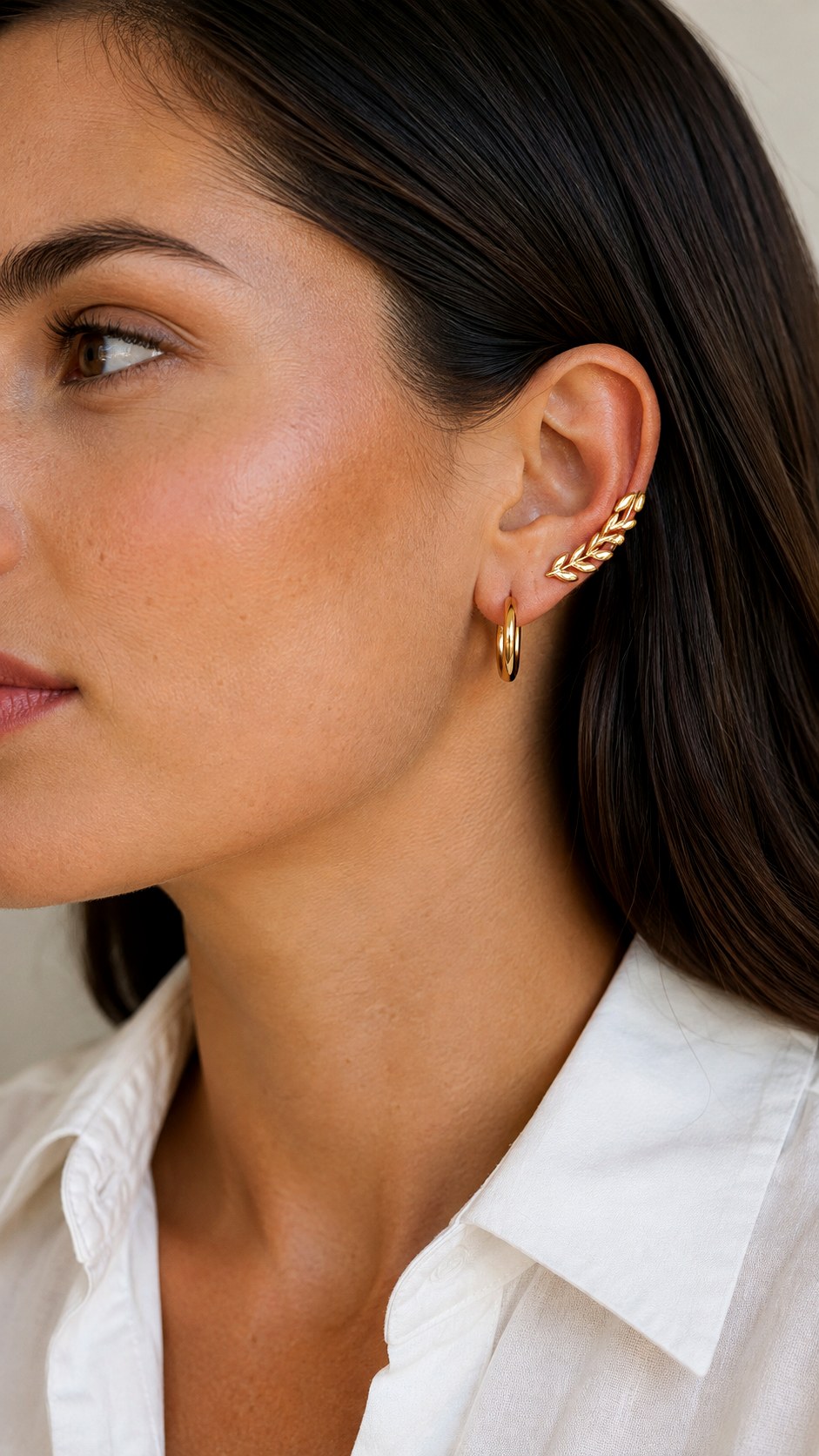 Curated Ear Stack Climbers - 21 jewelry inspo gold ideas