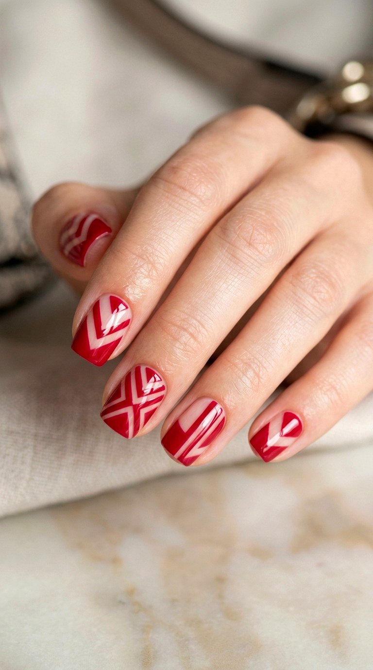 Dainty Negative Space Accents - 24 Easy Nail Design Ideas