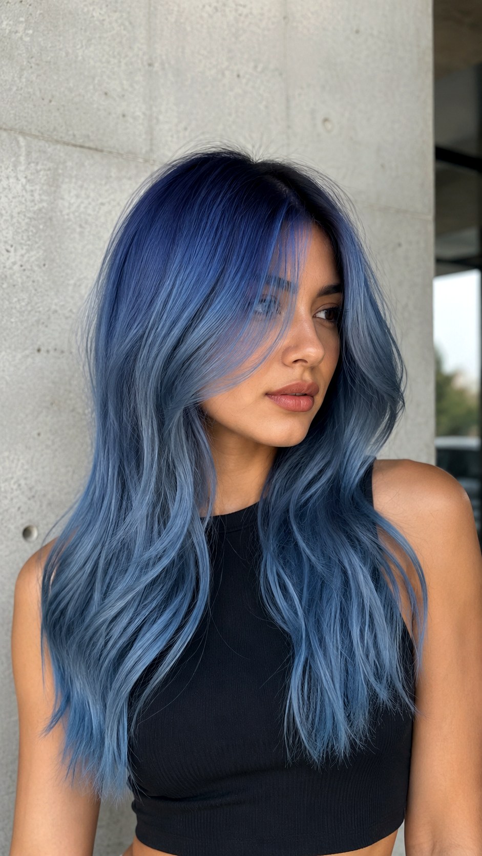 Denim Blue Hair Color Ideas - 21 Hair Dye Color Ideas