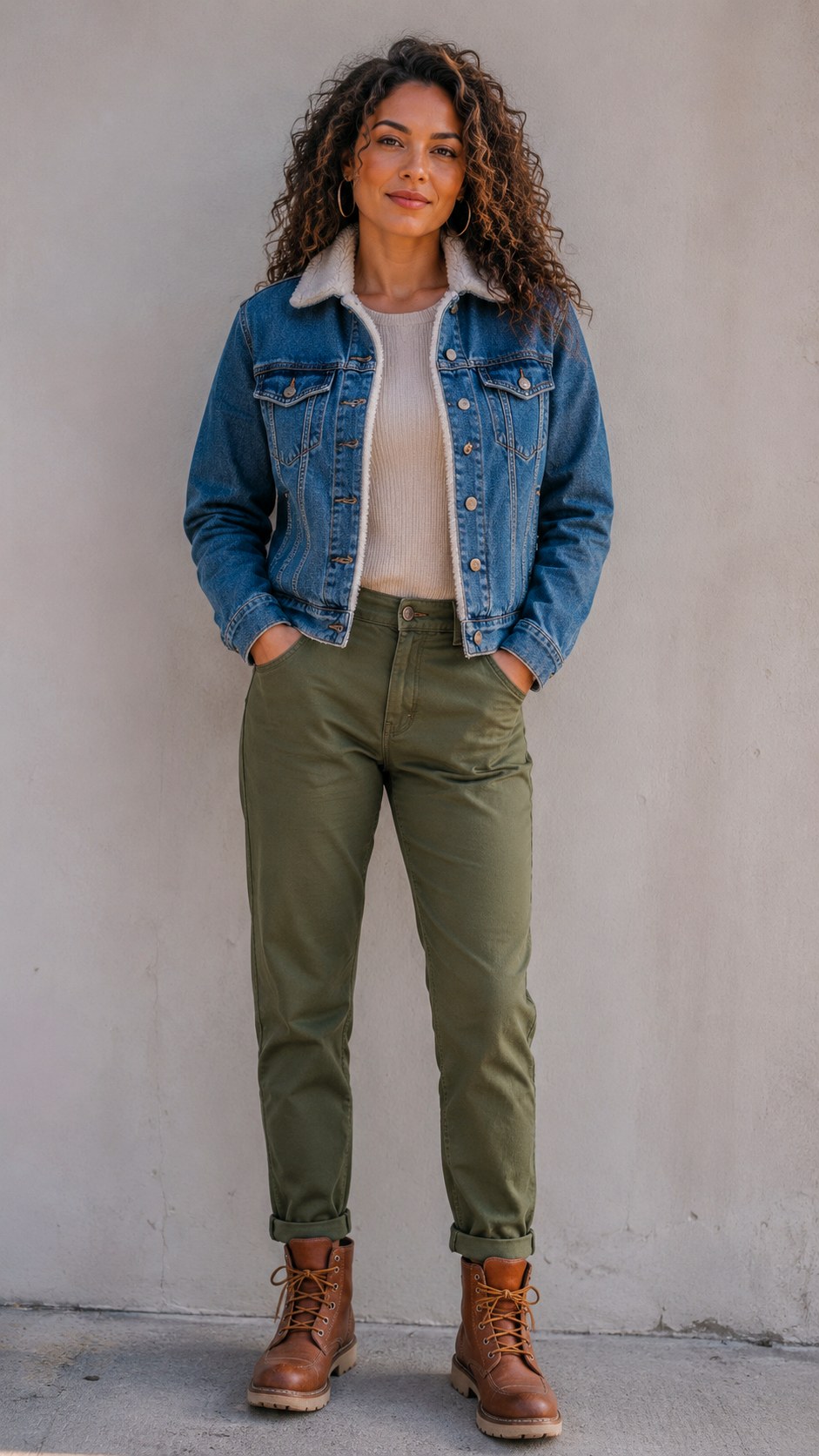 Denim High Collar Jacket Outfit - 21 high collar jacket outfit ideas