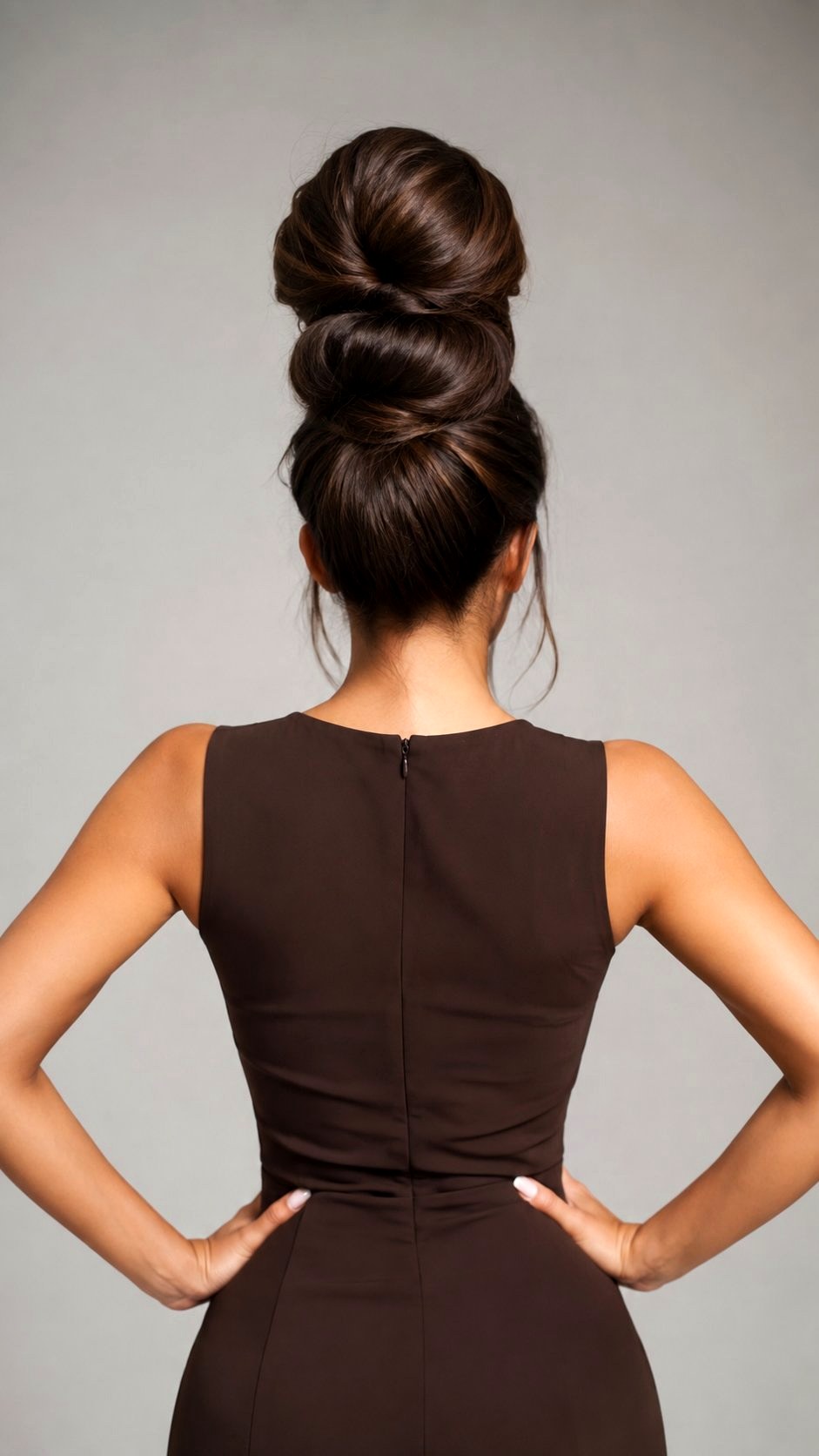 Double Bouffant Bun Elegance - 23 classy bun ideas