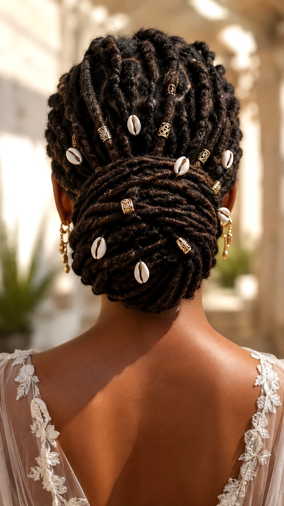 Dreadlock Low Bun Wedding Updo - 25 low bun hairstyles wedding ideas