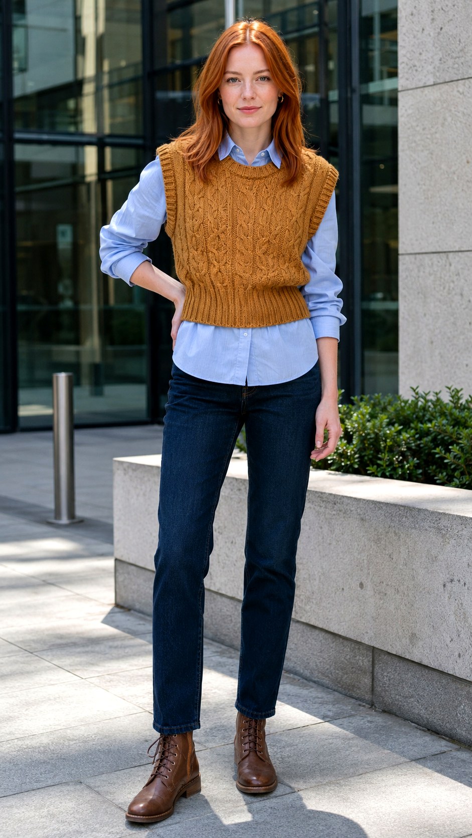 Earth Tone Knit Vest Aesthetic - 21 paleontologist aesthetic outfit ideas