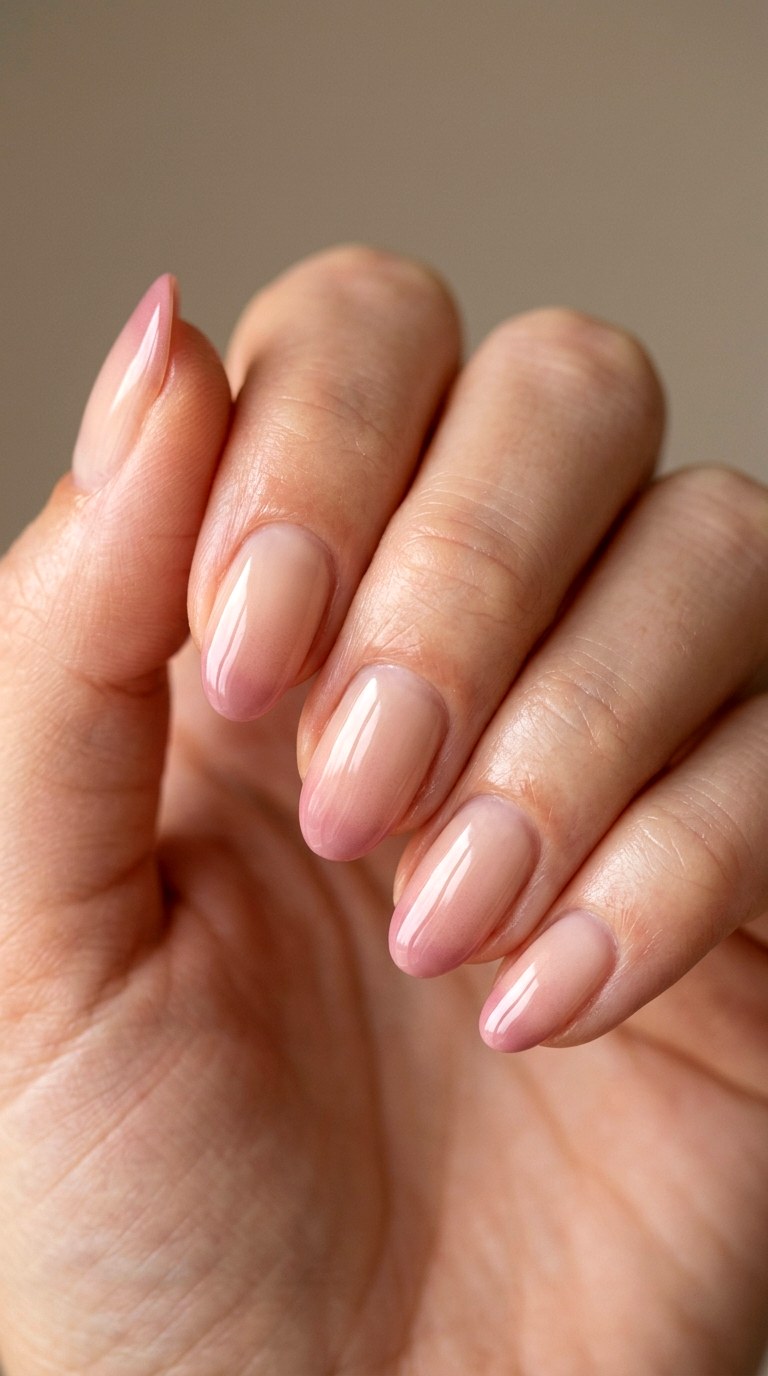 Fading Ombre French Tip - 23 thin french tip nail art designs