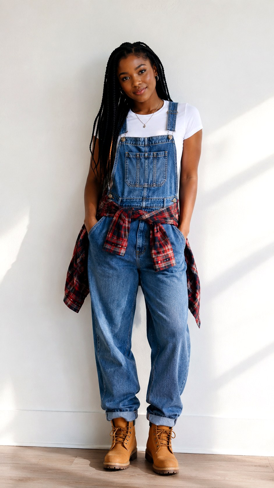 Flannel And Spirit Overalls Combo - 21 school spirit overall outfit ideas