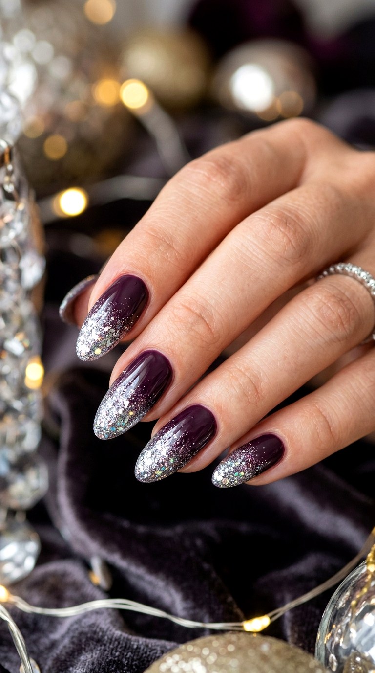 Glitter Ombre Fade - 24 Easy Nail Design Ideas