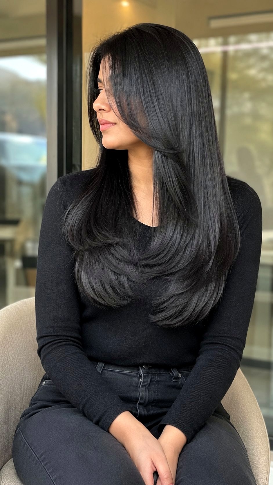 Hidden Layers For Thick Hair - 24 layers hair medium ideas