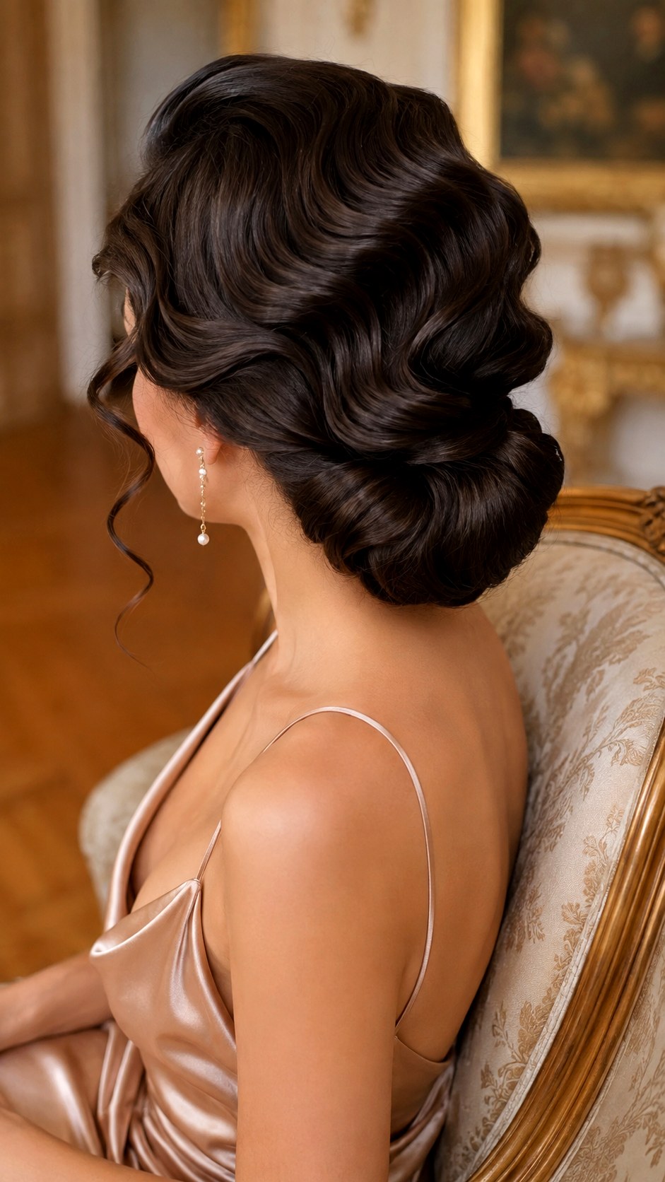 Hollywood Vintage Roll Bun - 23 elegant bun hairstyles classy ideas