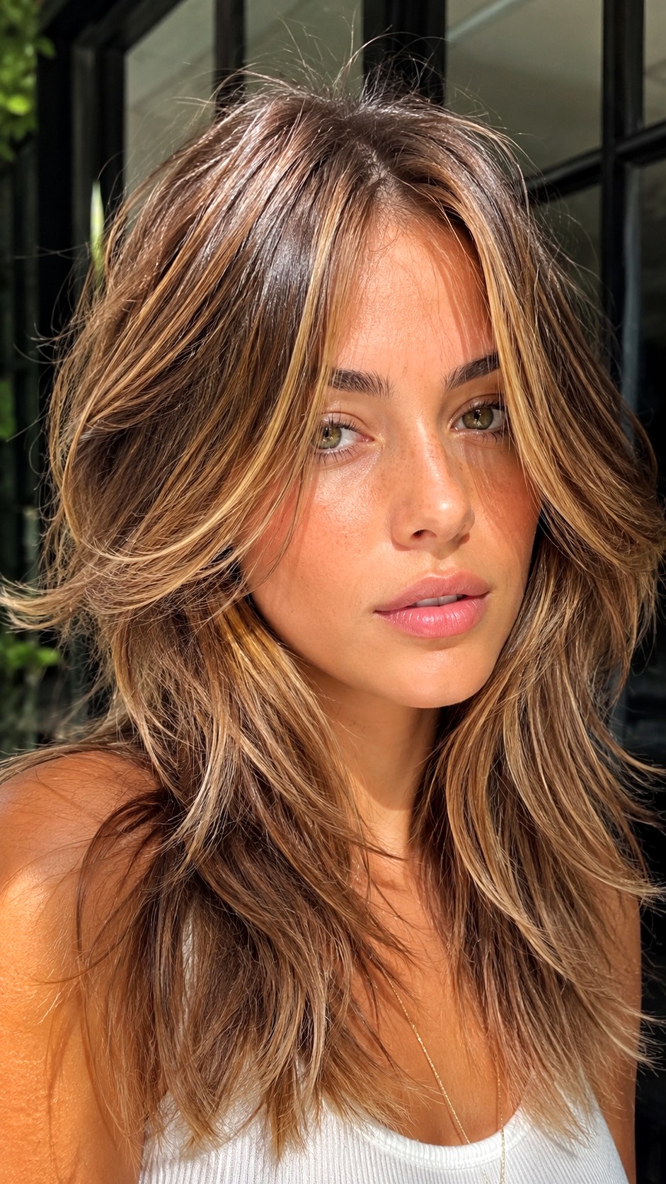 Honey Highlights Soft Wolf Cut - 24 soft wolf cut hairstyle ideas