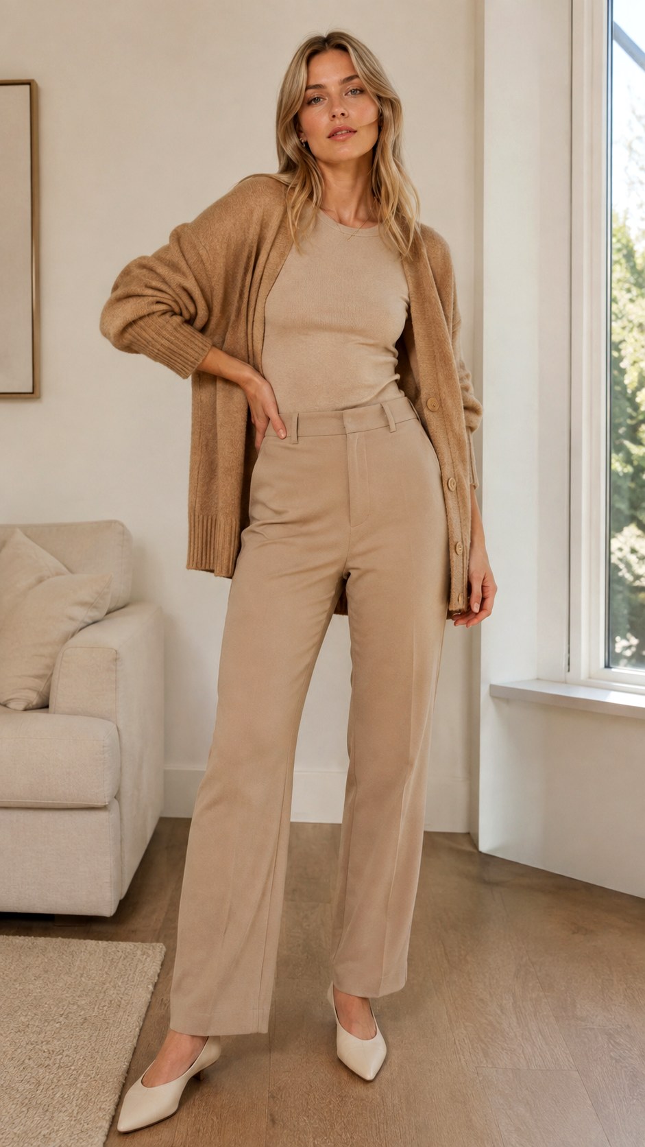 Italian Style Outfit Ideas For Monochromatic Beige Layers - 25 italian style outfit ideas
