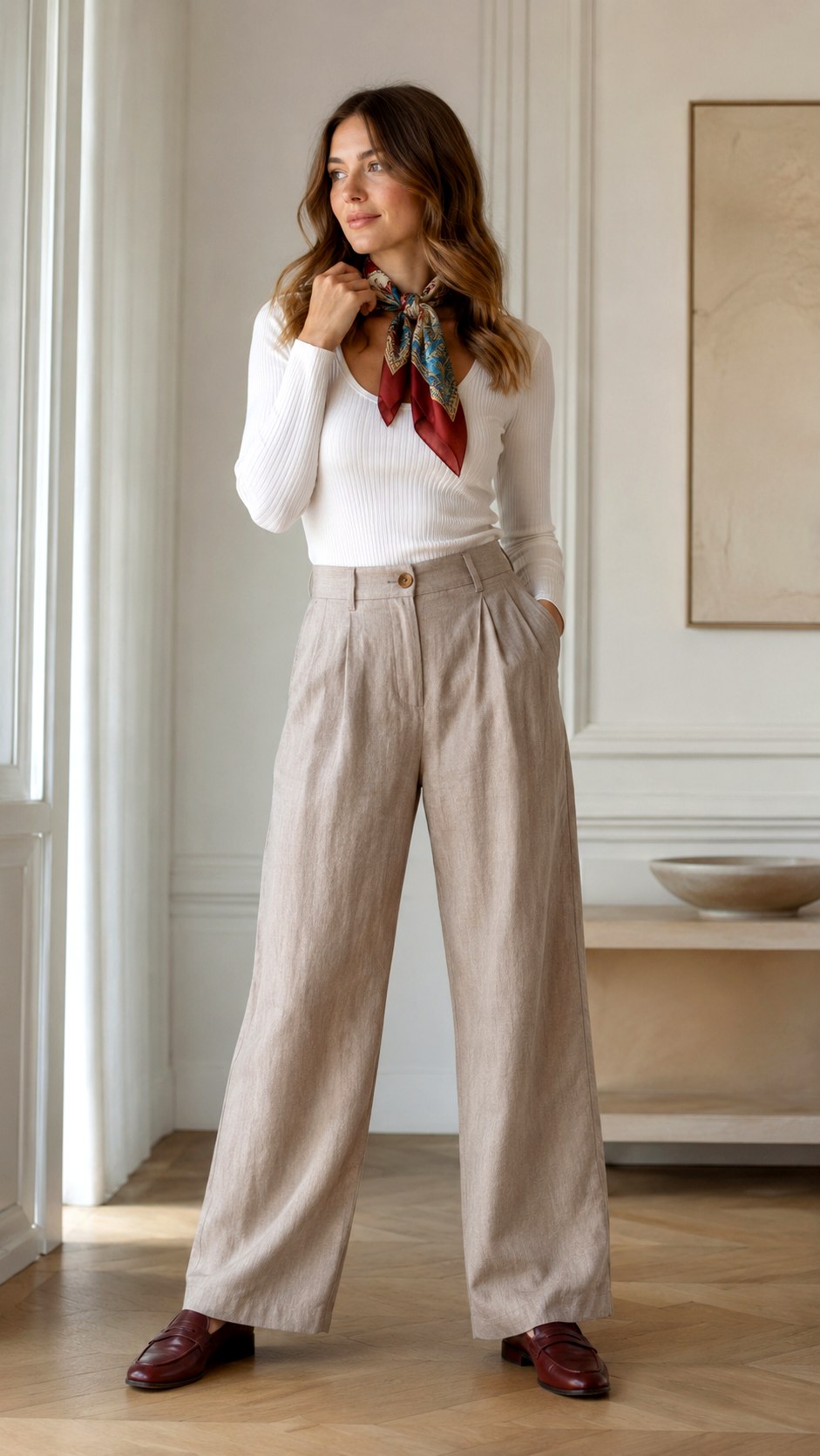 Italian Style Outfit Ideas With a Silk Scarf - 25 italian style outfit ideas