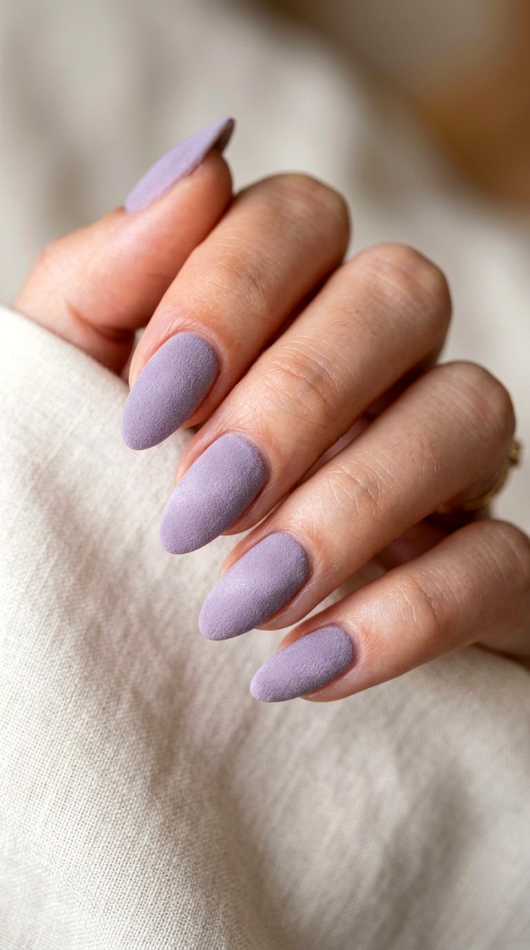 Lavender Haze Soft Velvet Matte - 22 Summer Nail Art Ideas