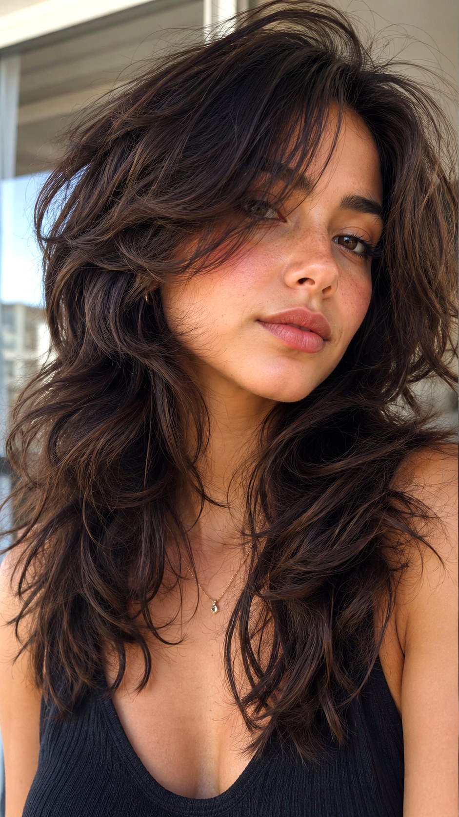 Layered Wolf Cut For Thick Hair - 24 lond wolf cut hairstyle ideas
