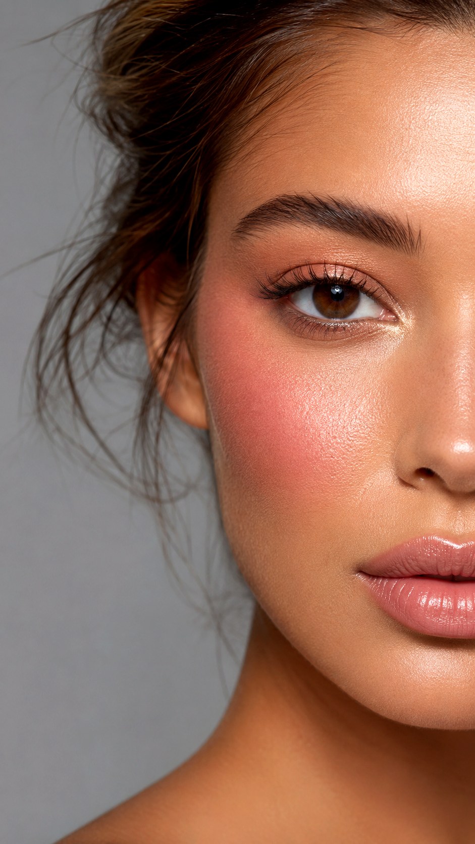 Layering Jelly Under Powder Blush - 25 Jelly Blush Makeup Ideas
