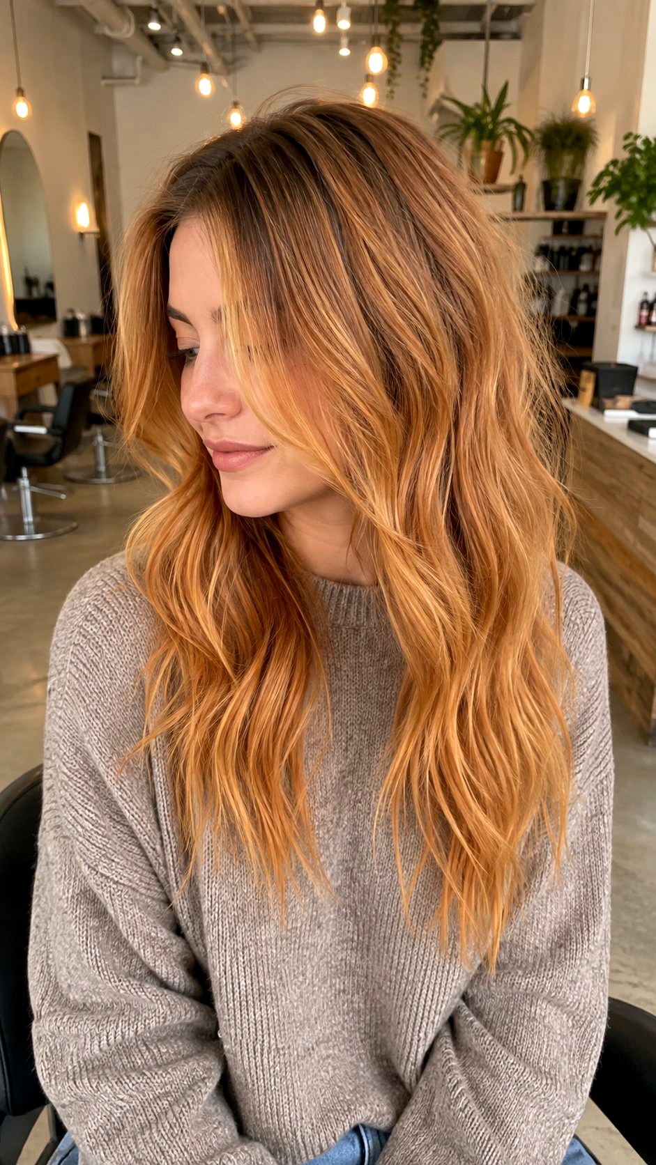 Lived In Strawberry Blonde Roots - 24 Strawberry Blonde Hair Ideas