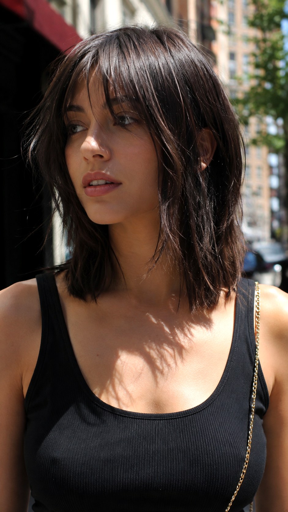 Medium Length Wolf Cut - 20 straight wolf cut hairstyle ideas