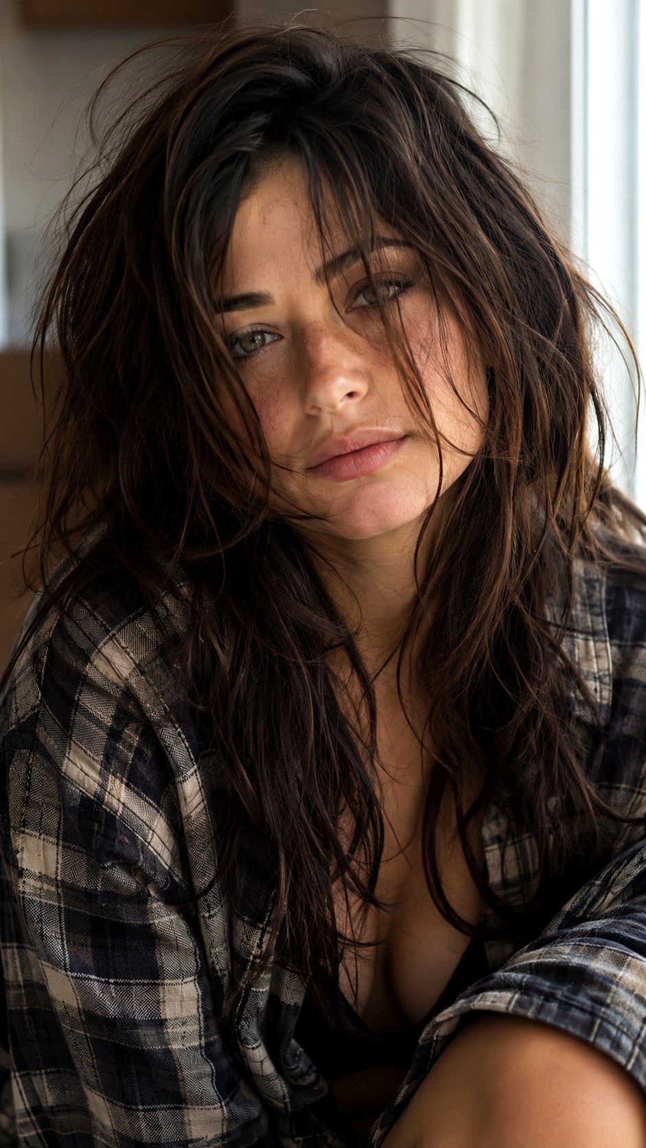 Messy Grunge Wolf Cut - 22 medium wolf cut hairstyle ideas